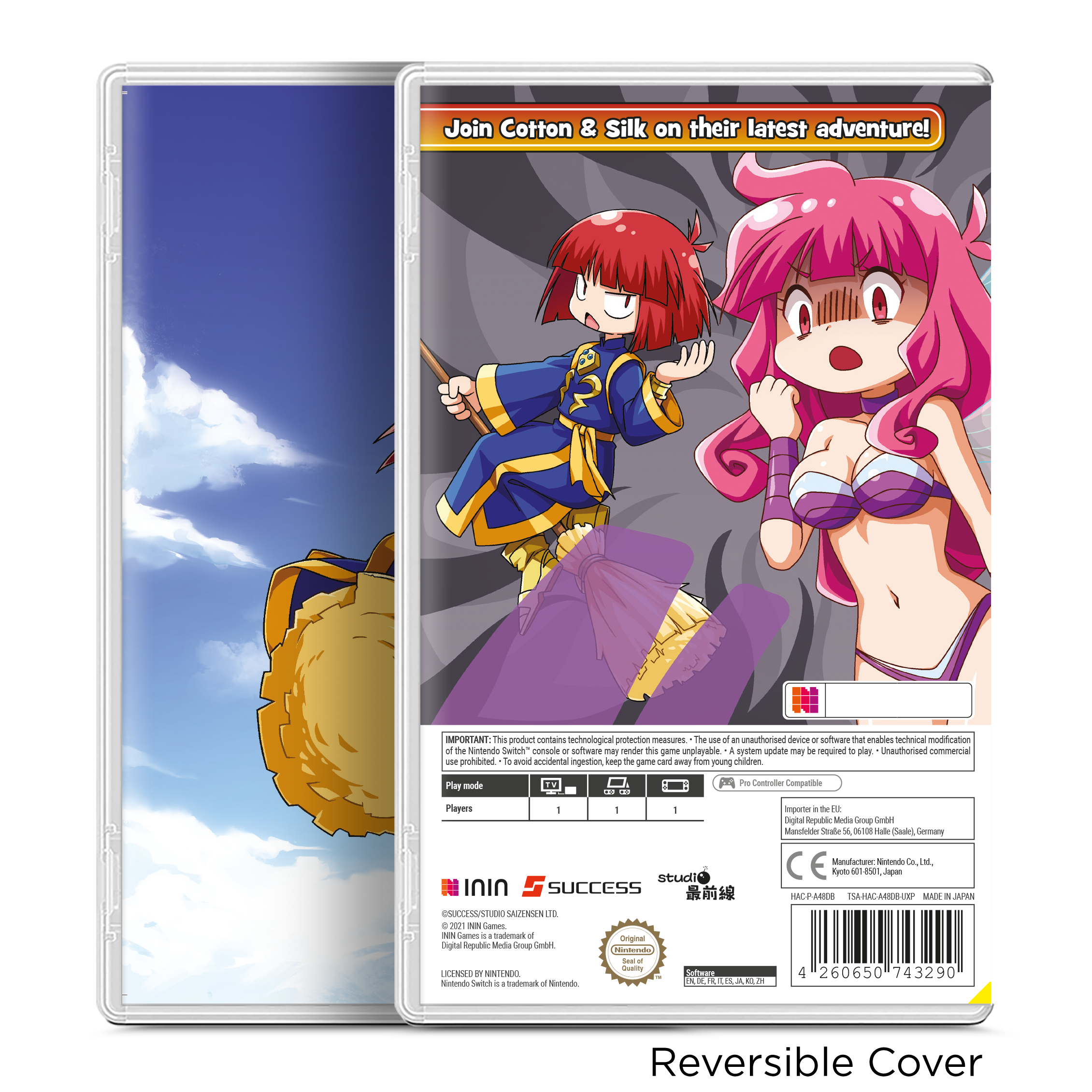 Cotton Fantasy - Limited (Nintendo Switch) – ININ Games Cotton Fantasy - Limited (Nintendo Switch) – ININ Games