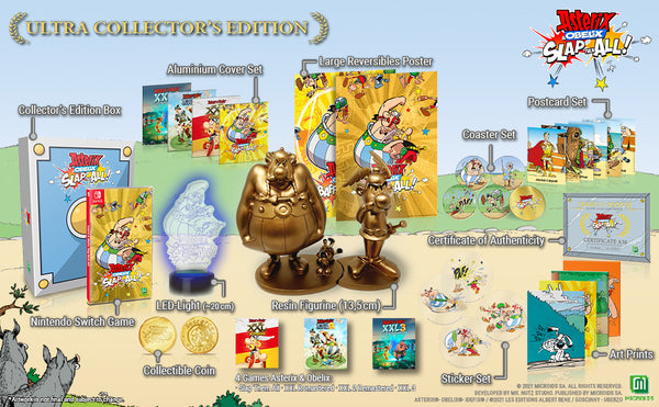 Asterix & Obelix - Slap them All! Ultra Collector's Edition (4 Games XXL Collection) (Nintendo Switch) - LIMITED