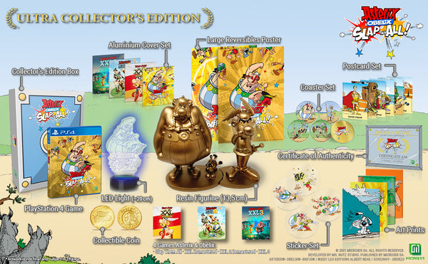 Asterix & Obelix - Slap them All! Ultra Collector's Edition (4 Games XXL Collection) (PlayStation 4) - LIMITED