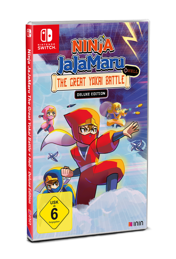 Ninja JaJaMaru: The Great Yokai Battle + Hell – Deluxe Edition (Nintendo Switch) (German Version)