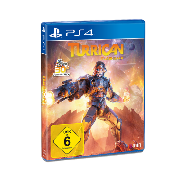 Turrican Flashback (PlayStation 4) (German Version)