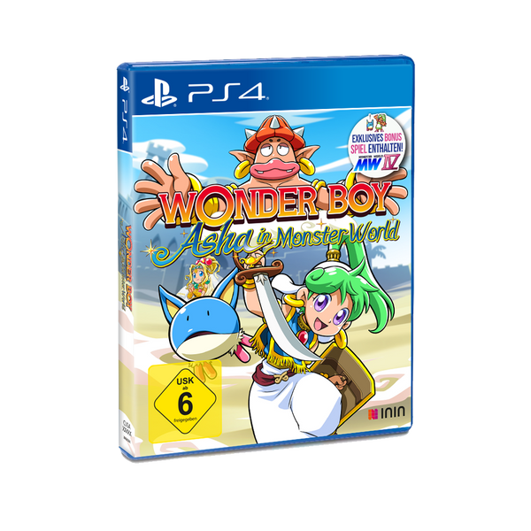 Wonder Boy: Asha in Monster World (PlayStation 4) (German Version)