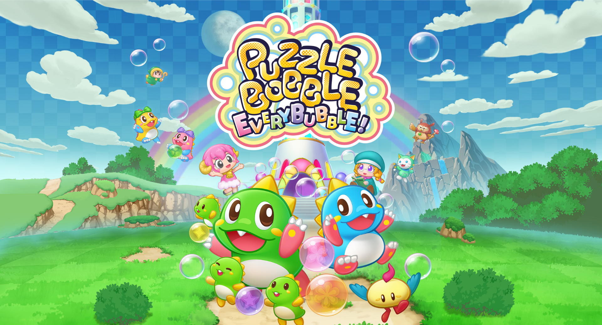 Puzzle Bobble Everybubble! incluirá o modo Puzzle Bobble vs. Space Invaders