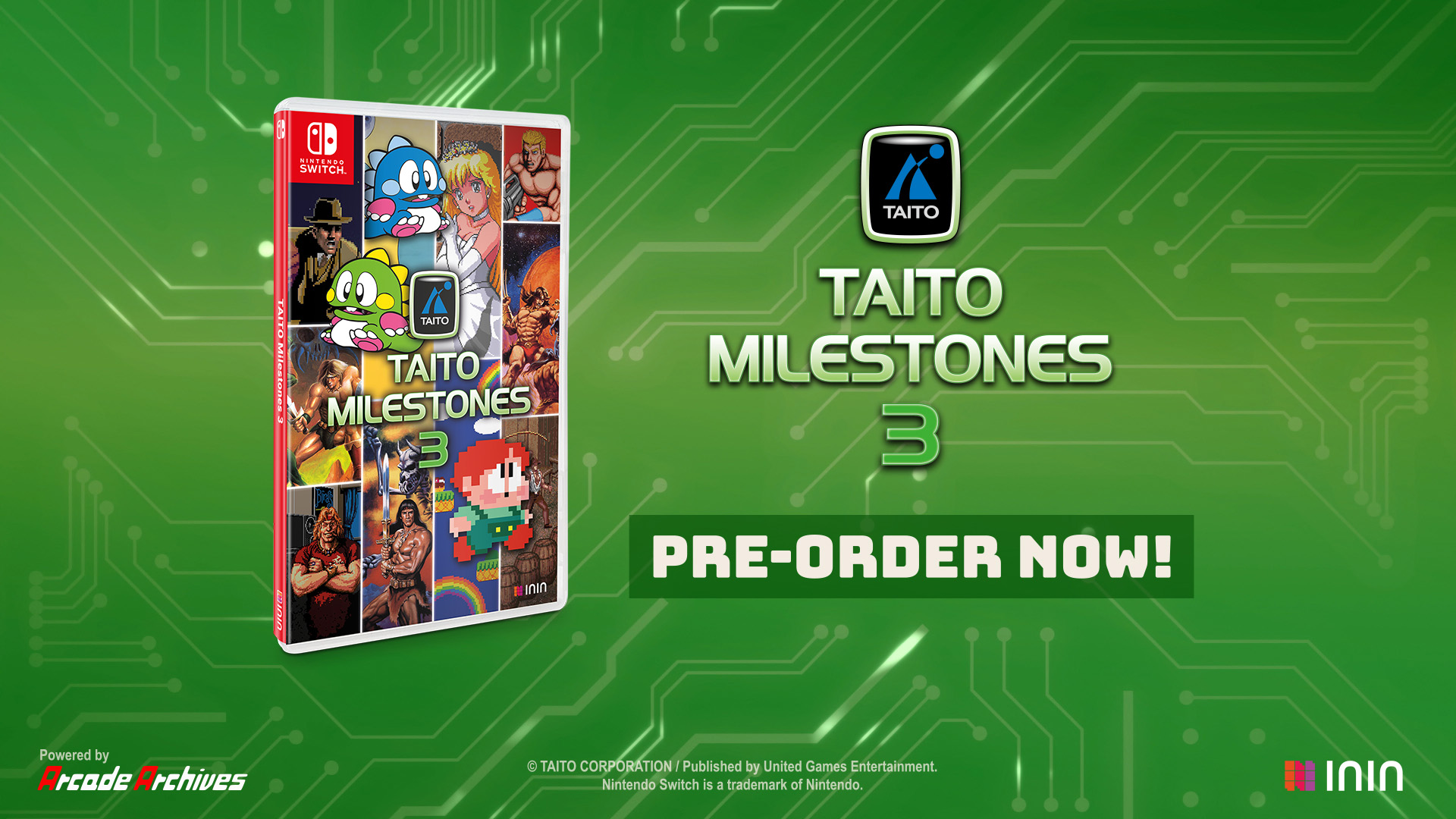 Taito Mailstones 3 Pre Order 